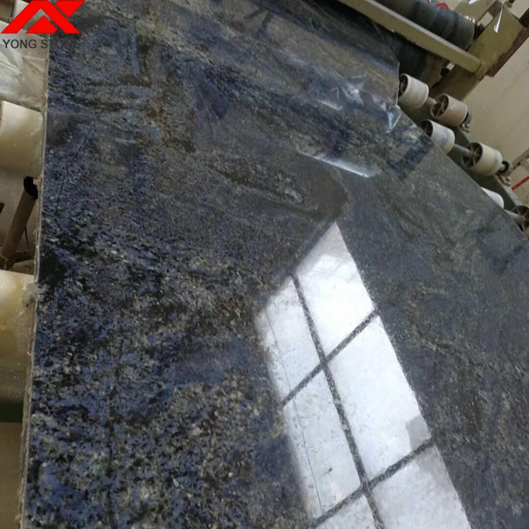 Exotic Polished 2cm Azul Infinito Alps Blue Granite Stone Colors Tiles Slabs