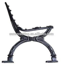 factory direct selling cast iron legs for outdoor bench