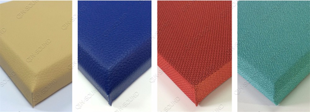 Modern Fabric Covered Fiberglass Indoor Wall Decorative Acoustic Panel