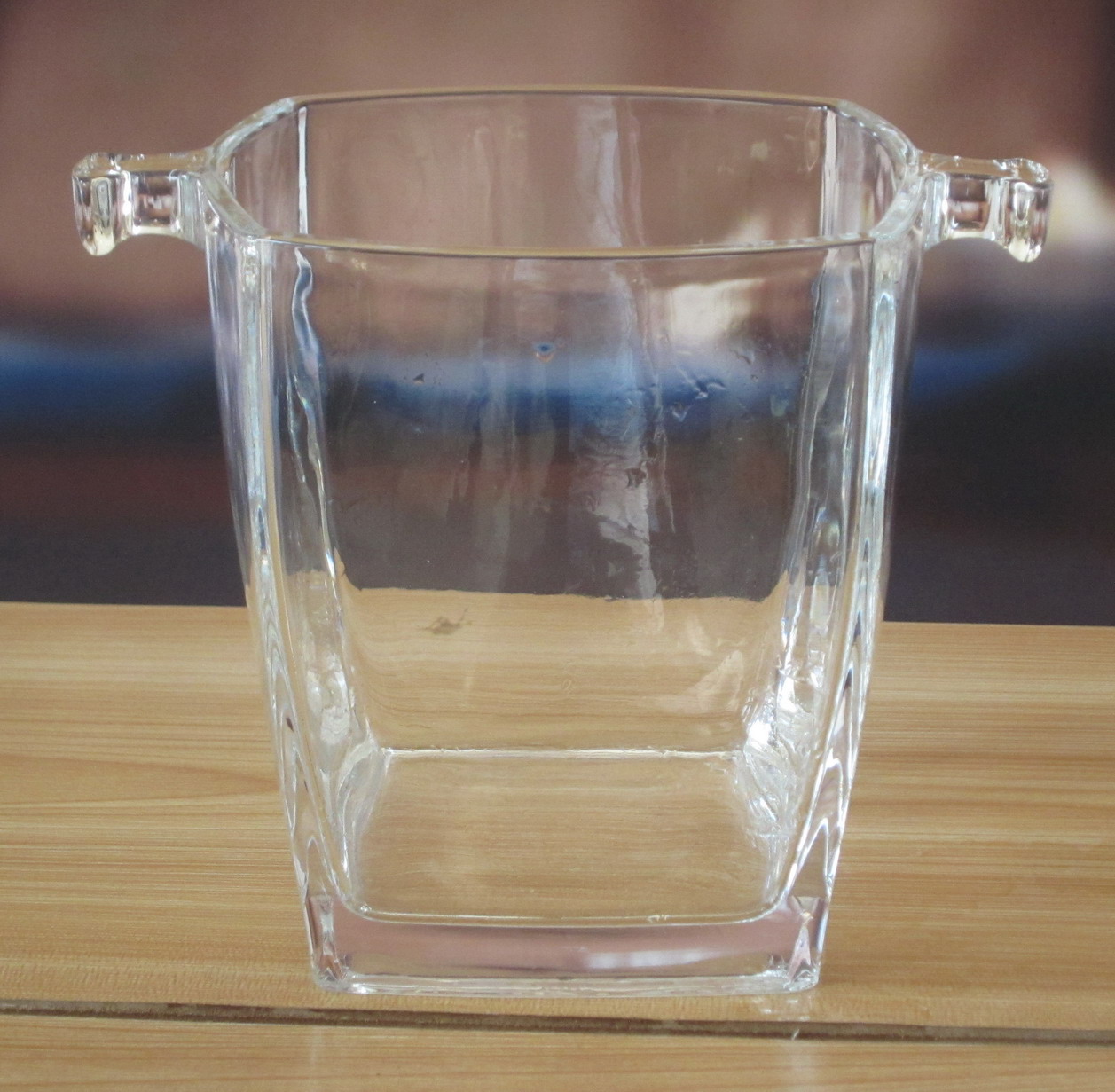 Handmade Custom Glass Ice Bucket