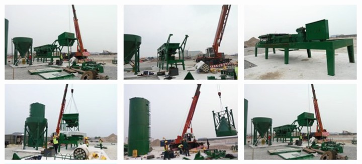 YWBS300 Mobile soil cement mixing plant stabilized soil mixing plant