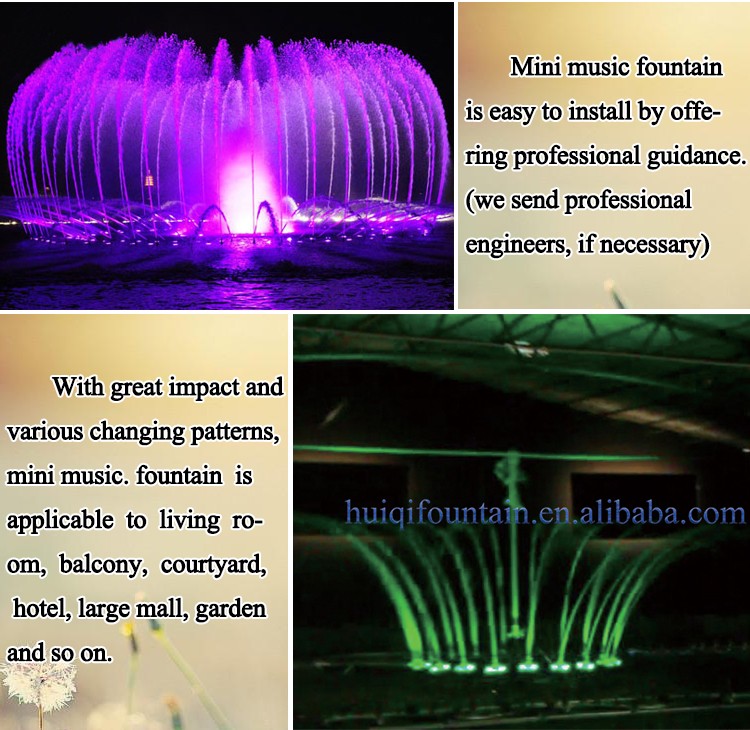 Custom Large Outdoor Making Fountains Musical Dancing Swing Water Fountain Decoration Pool