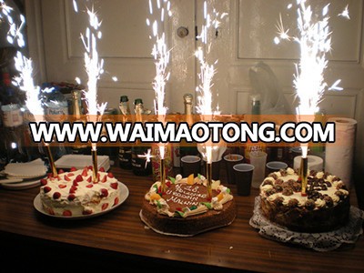 birthday cake candles fireworks with cheap price/ cold fireworks/happy birthday fireworks