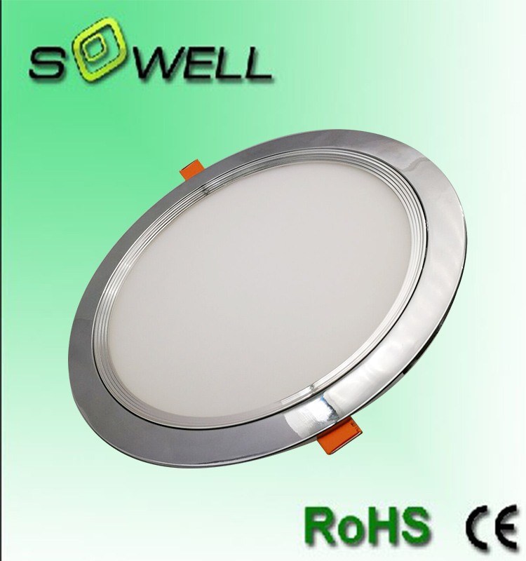 High Lumen Bridgelux Round Panel SMD Slim LED Light Panel