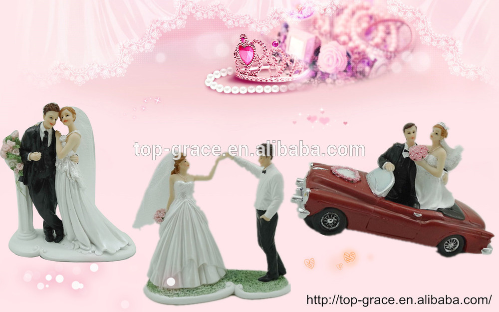 Poly Resin Wedding Cake Topper Gay Couple