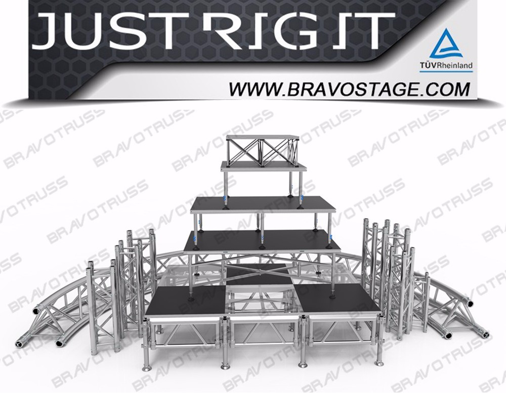 Bravo Truss Topper and Floor Stand for BT34 Square Truss