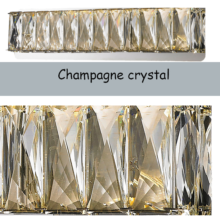 Best Price Crystal Wall Lamps Newest Design Crystal Decorative Side Light LED Wall Lamp Modern