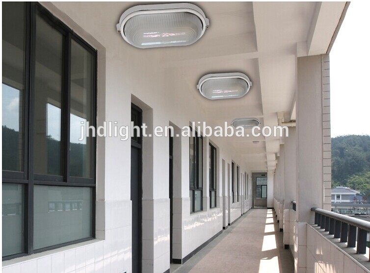 Moisture proof IP54 E27 60W aluminium flexible wall lamp