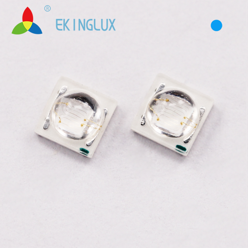 Ekinglux high power 3535 smd led blue light led chip 3535 led optical lens