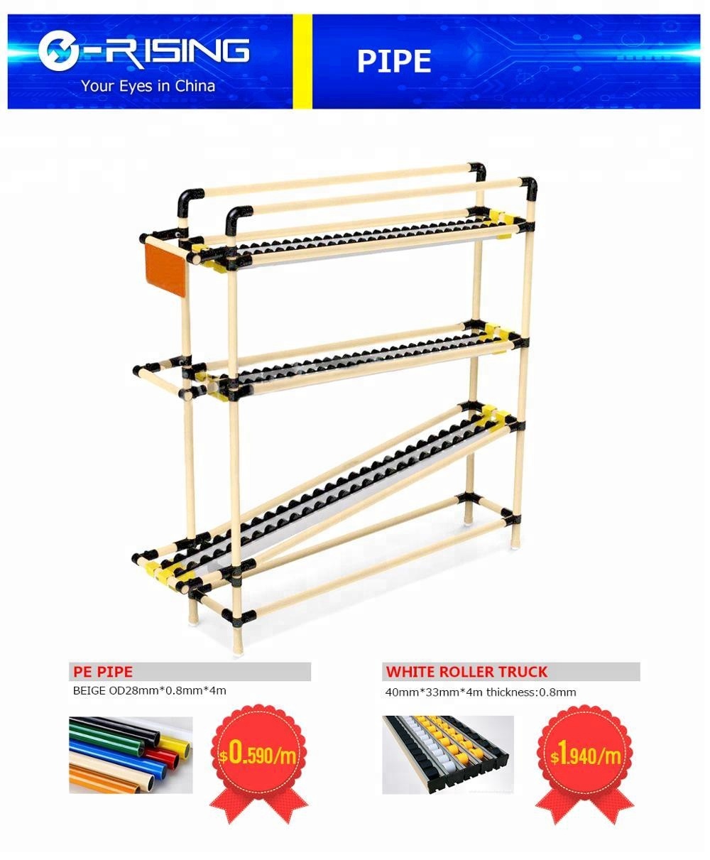 Hot Sale SMT Worktable Aluminum Lean Pipe With Chromatic PE Coating