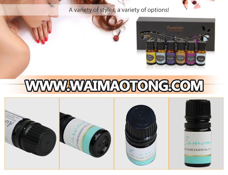 Custom scent oil 6pcs Essential Oil Set 10ml high quality essential home fragrance oil