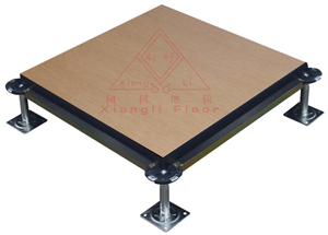 antistatic chipboard raiesd access floor tile which covering hpl,pvc,steel for computer room or data center