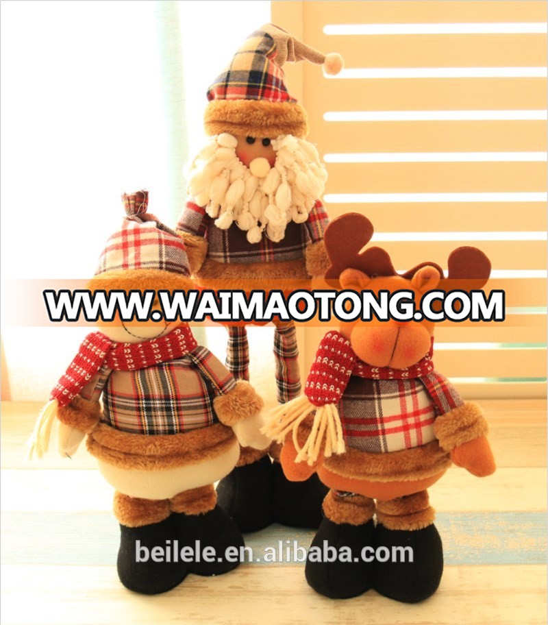 New arrival fabric Christmas doll old man children gift and Christmas Decorations