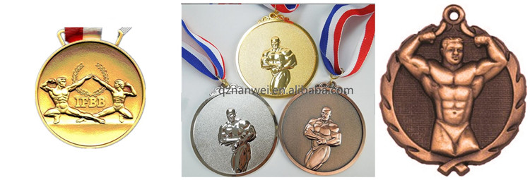 Sport medal bodybuilding custom for bodybuilding association