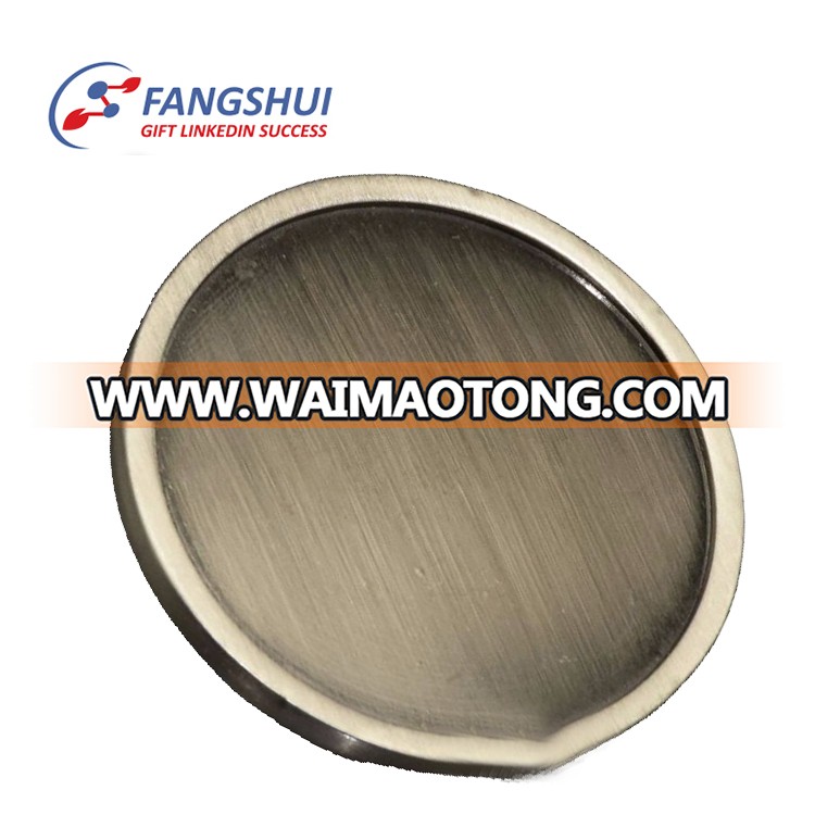 Hot Sale promotional metal engraving blank souvenir coin