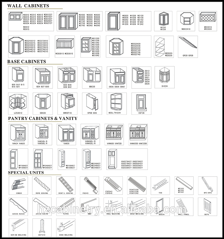 Customize Wood Kitchen Cabinet For Sale