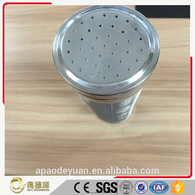 ISO certificate stainless steel beer hop filter manufacturer