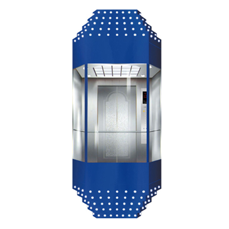 Volkslift Diamond Sightseeing Glass Capsule Panorama Lift Elevator