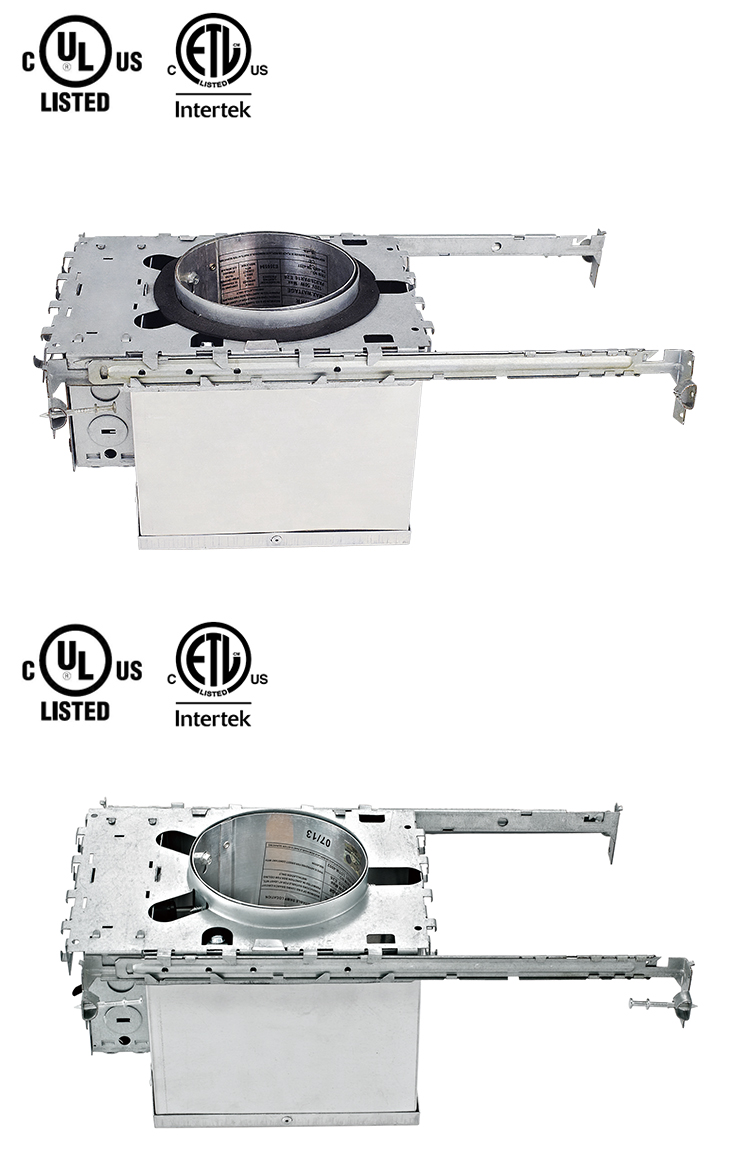 UL new construction housing,ICAT recessed housing