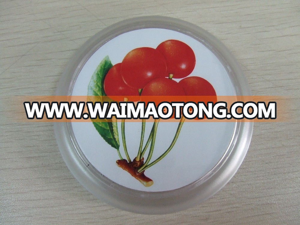 hot selling flash lamps illustrated led round coaster for party supplies