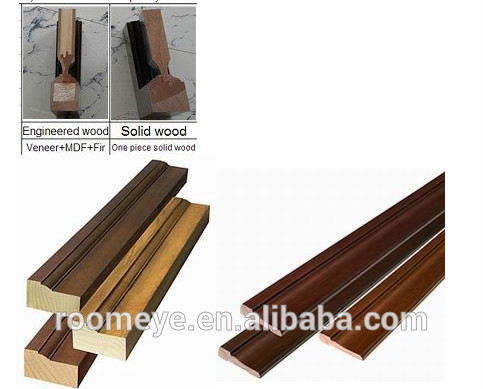 Economic Pure 100% Solid Wood Door