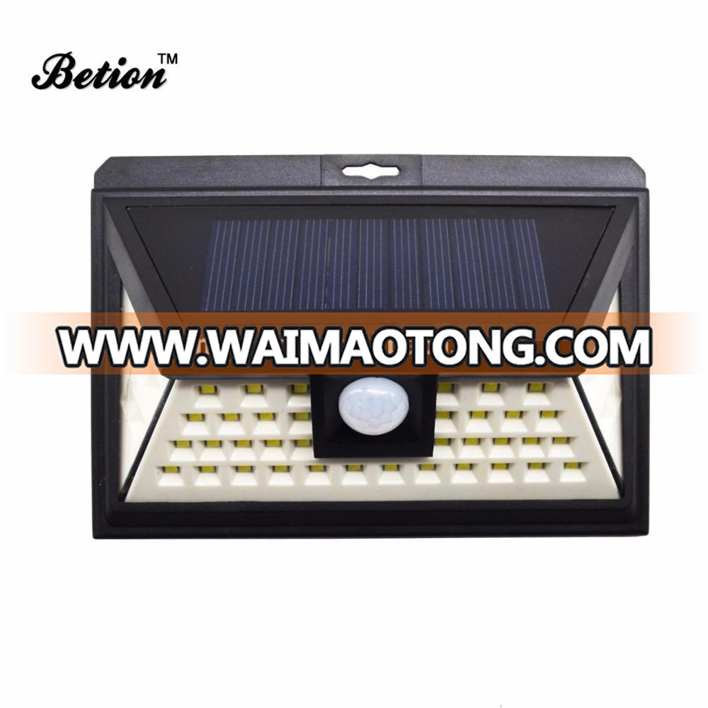 44-LED-Solar Light Outdoor Waterproof Garden PIR Motion Sensor Solar Power security wall light