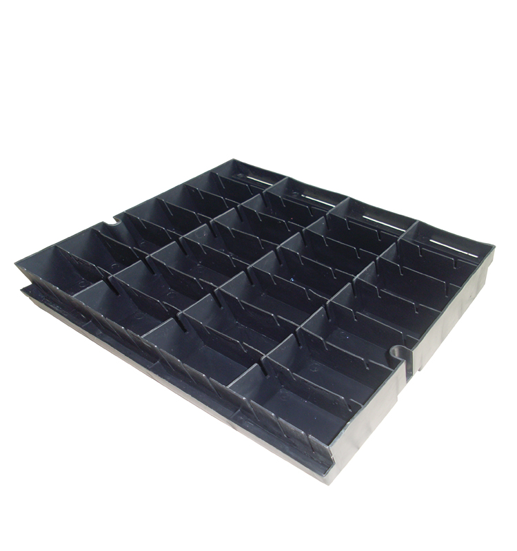 green garden indoor outdoor plastic moving module box square Planter Tray