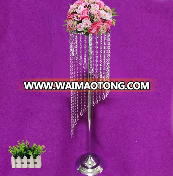 crystal wedding centerpieces crystal aisle pillar