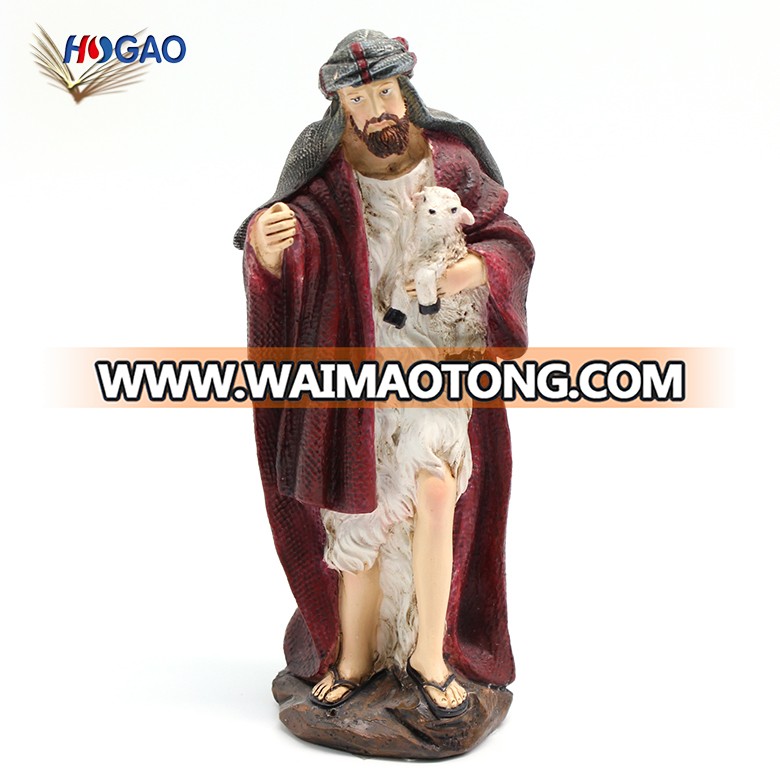 Wholesale OEM gifts & crafts home decor polyresin figurines wholesale catholic statues christianity religious gift for sale