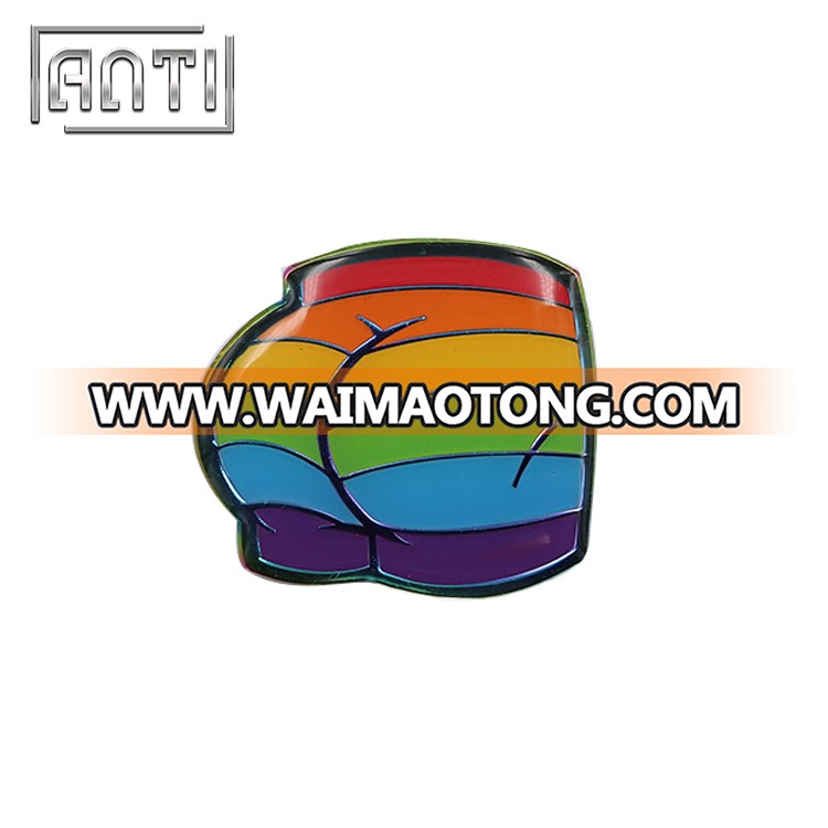 2019 China Manufacturer Custom Rainbow Enamel Pin  Rainbow Lapel Pin / Rainbow Pins