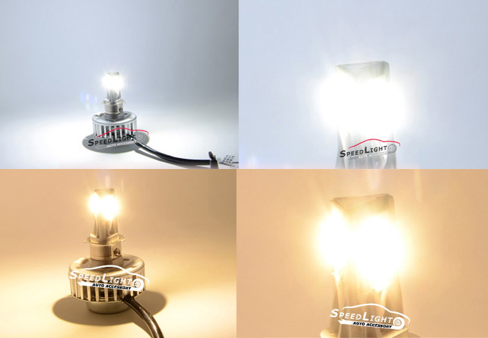 SpeedLight Upgrade Verstion 24W 2500LM M3H Motorcycle LED Headlight LED H4 High Low