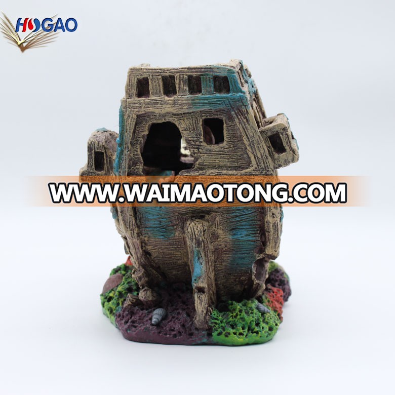 2019 hot selling home decoration resin antique sailing boat model