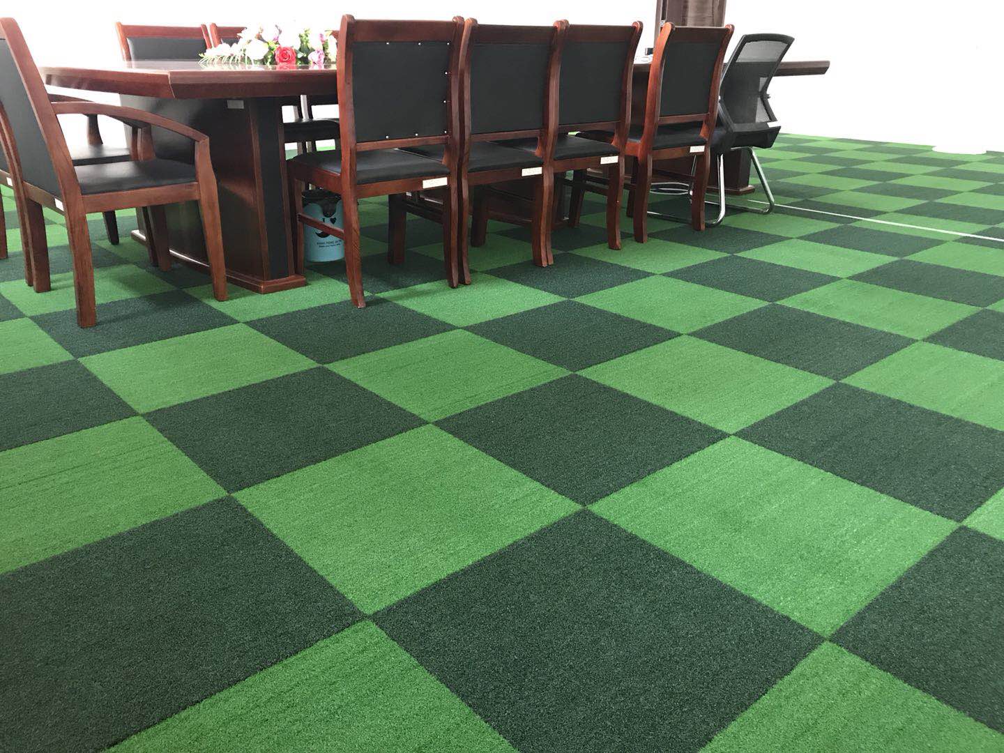 Carpet lawn antislip green plastic carpet / Home decoration artificial grass sports flooring for garden