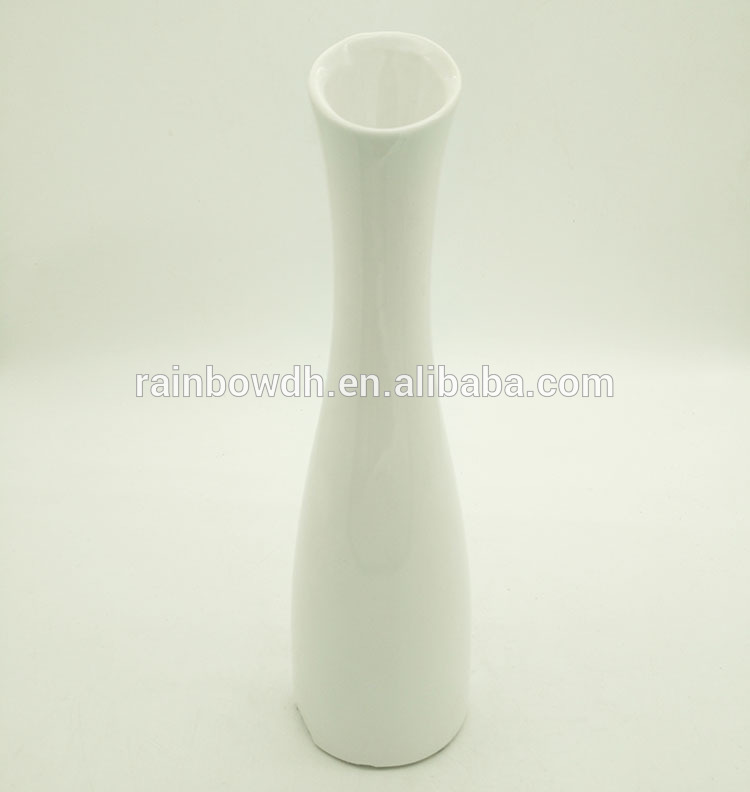 Modern Decorative White Small Ceramic Vase