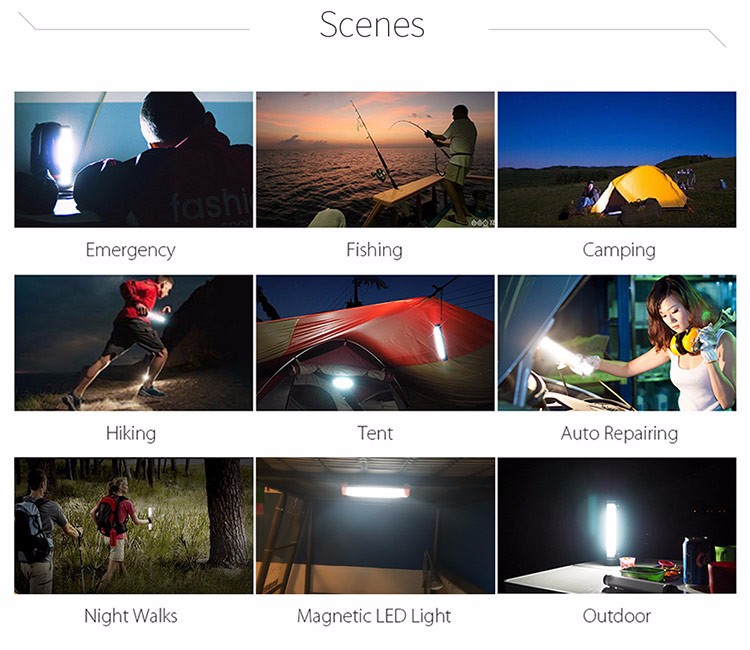 UYLED UY-Q9 Outdoor Camping Products Carp Fishing Bivvy 100LM Red White LED Rechargeable Bivvy Light