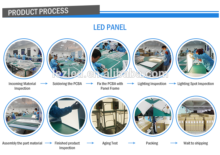 High brightness 36W 48W 600x600 300x1200 flat backlight led panel light