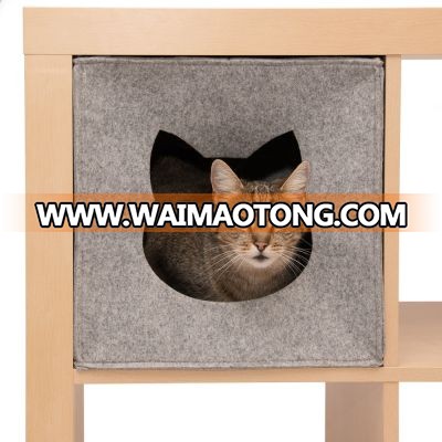 Minimalist soft the eco-friendly material customized service cat cave