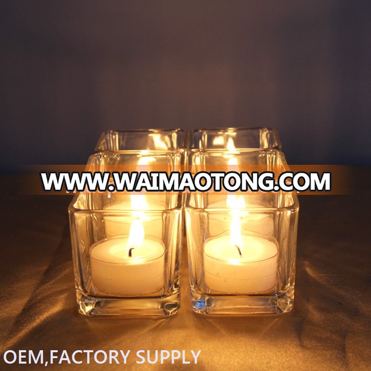 hot sale mini glass candle holder