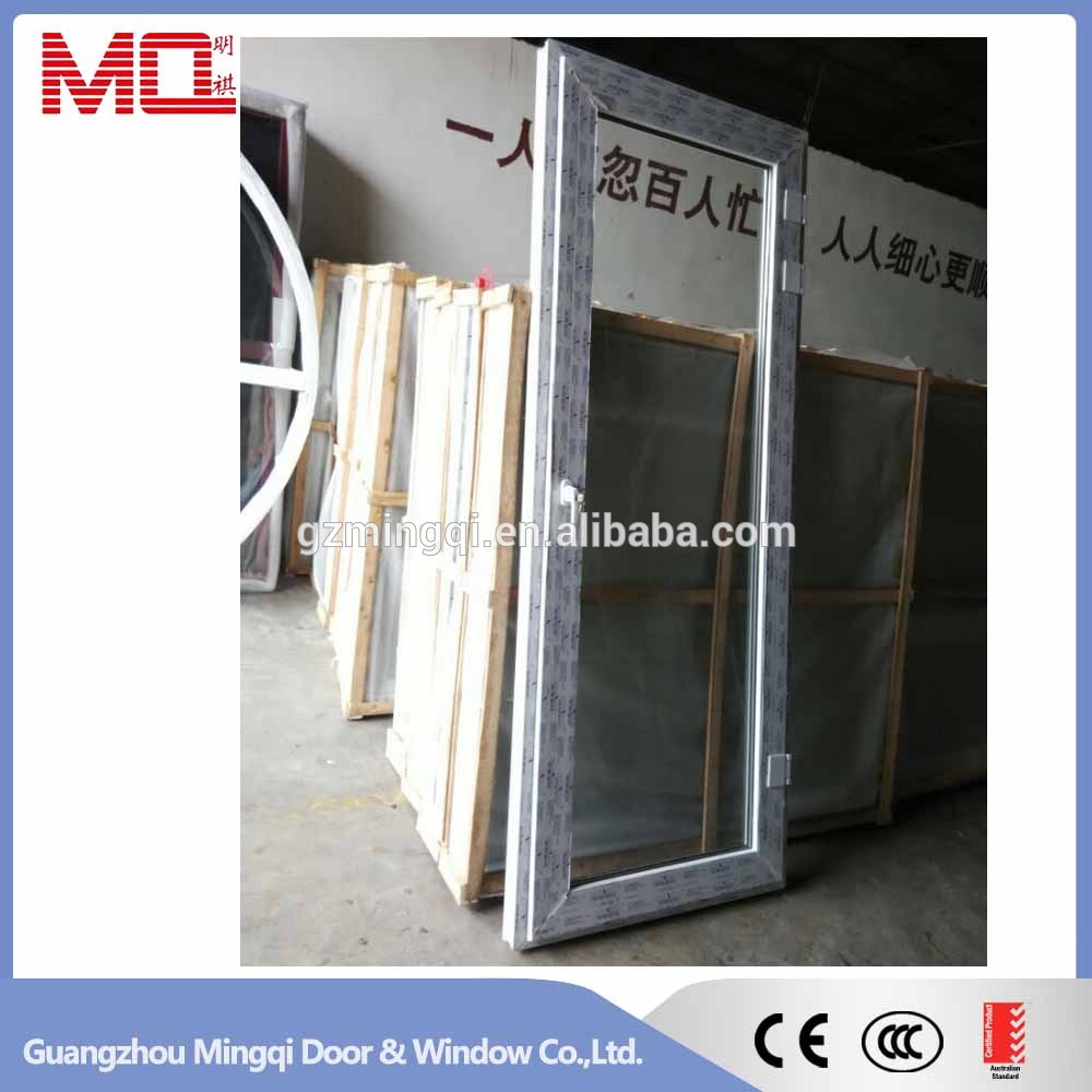 China upvc profile tempered glass doors supplier