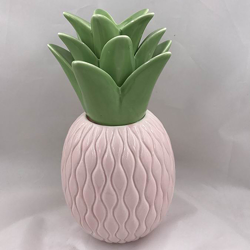 Novelty ceramic pineapple home decoration