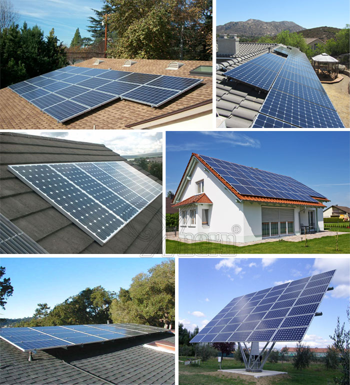 Home Off Grid Solar System With Battery Panels 3Kw