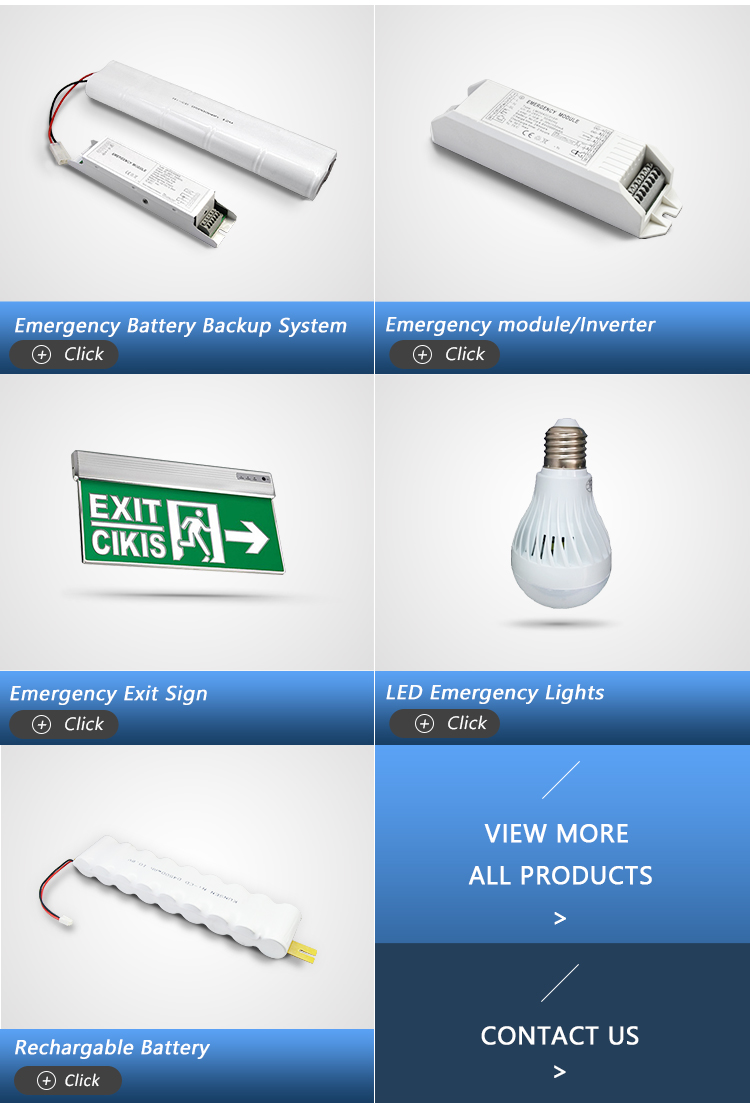 High quality 220V output led lighting emergency kit