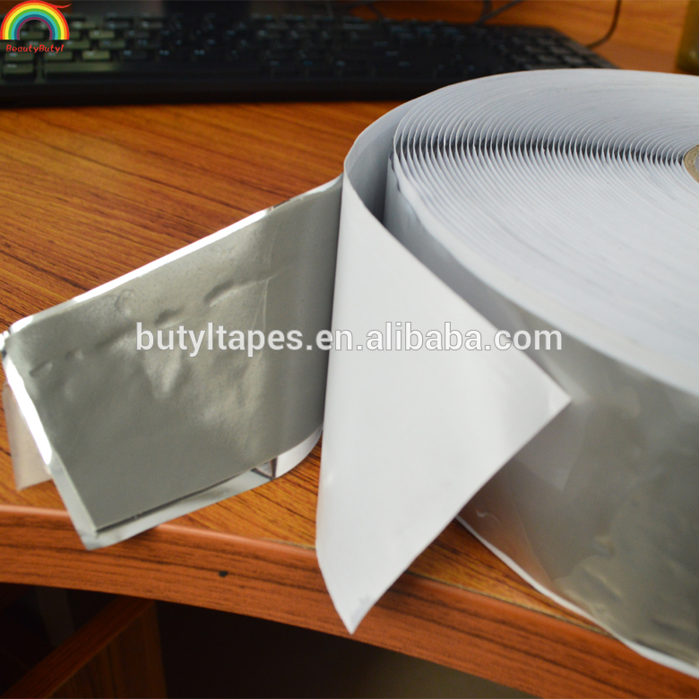 SGS certificate waterproof aluminum foil butyl tape