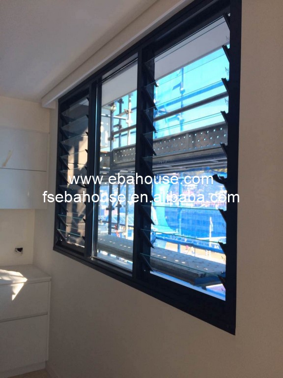 aluminum window frames with vertical louver window Australian standard aluminium louvres windows