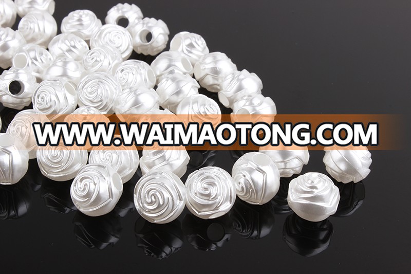 wholesale non-toxic Rose on both sides beads for necklace design