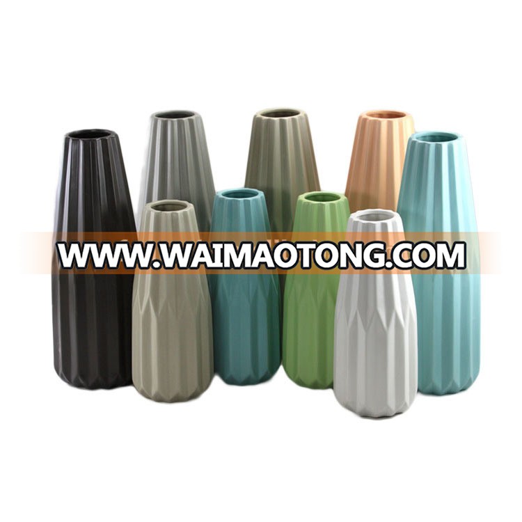 Good quality decorative custom ceramic porcelain vases wholesale