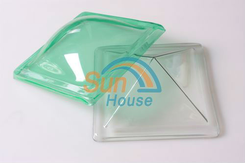 2m x 2m Polycarbonate roof skylight clear