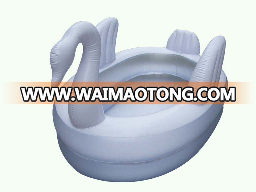 Inflatable Swan Floating Pool Water Beer Cooler