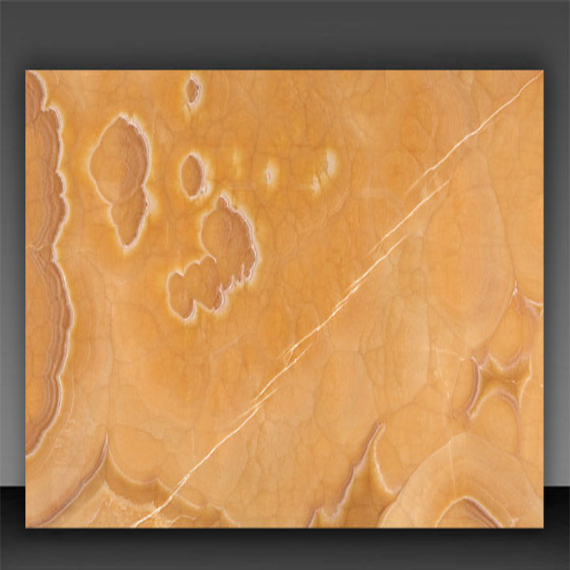 Luxury Polished Orange Onyx Slab