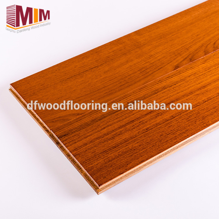 2017 UV Coating Finished Burma Teak Hardwood & Solid Wood Flooring